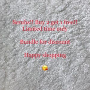 ❗️❗️Scrubs buy 2 get 1 free❗️❗️